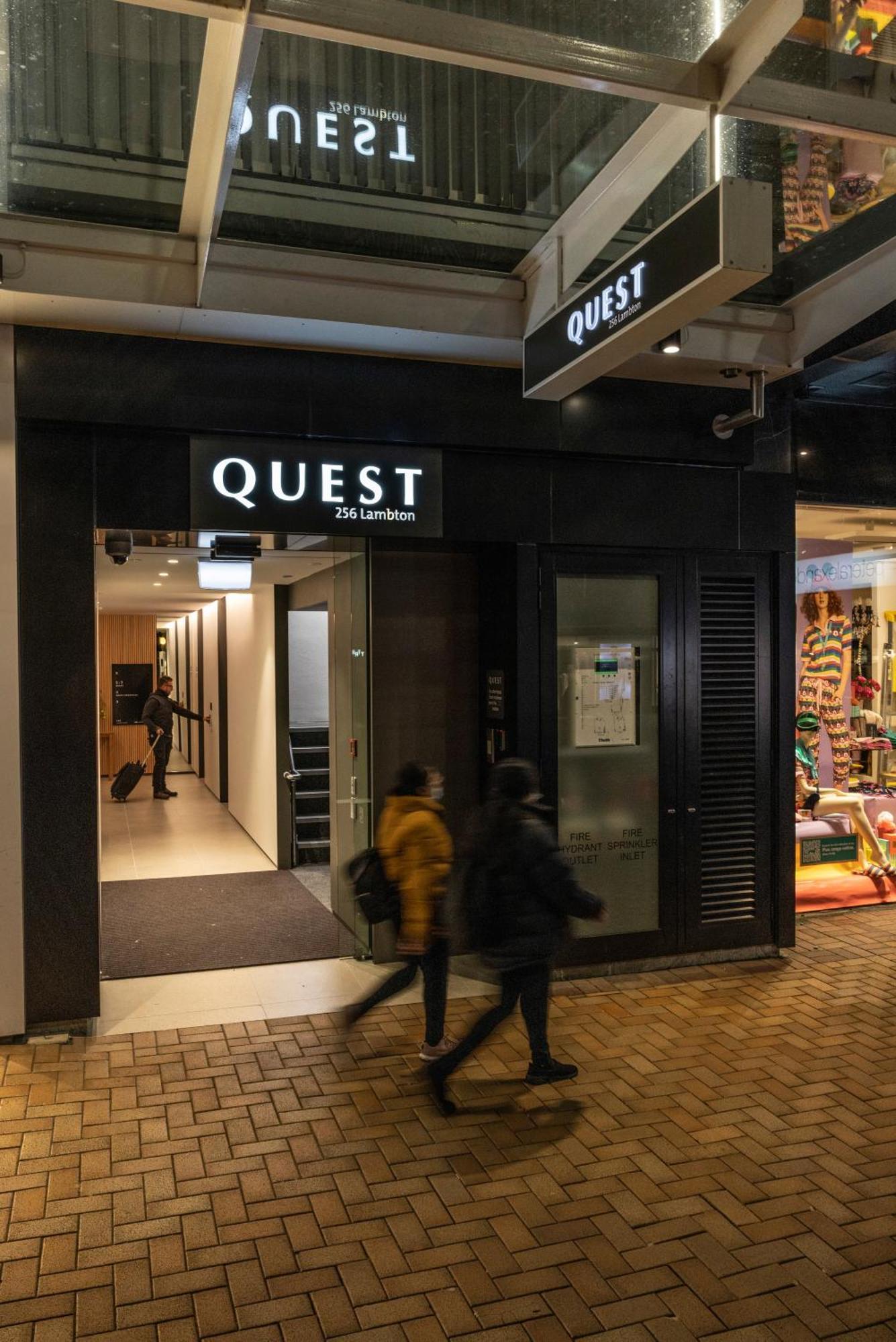 Quest 256 Lambton Hotell Wellington Exteriör bild